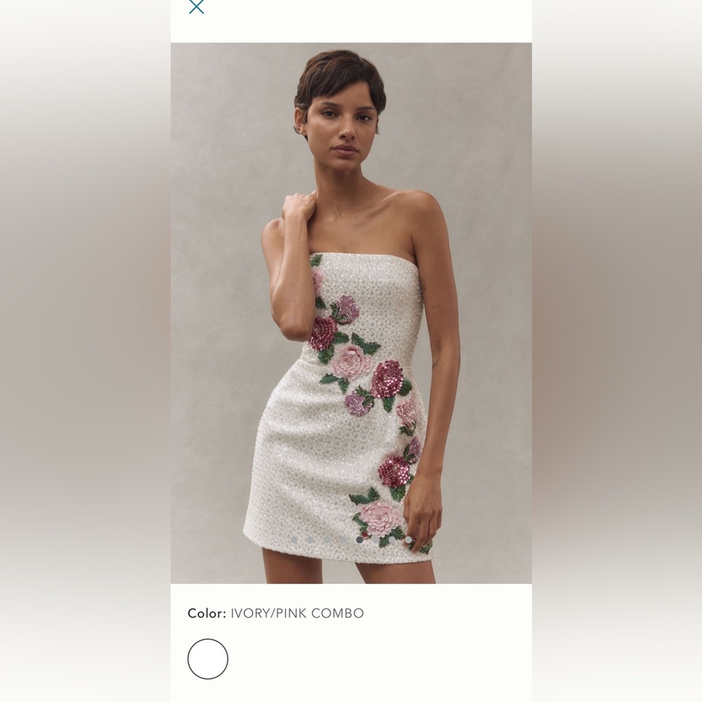 Helsi Frida Rosette Dress (bought from Anthropologie)